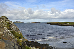 Staffin Bay, Trotternish, Isle of Skye (Can you spot the smiley face in the rocks?)