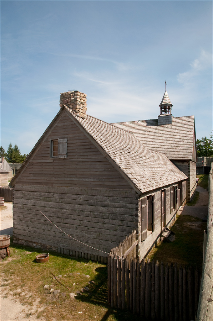 The Priest's House and Ste Anne's Church