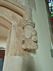 c14 headstop in chancel, woodnesborough church, kent (5)