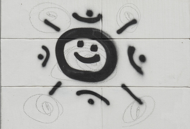 Mauer Smiley