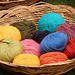 naturally dyed wool
