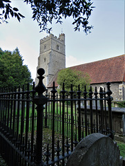 rainham church, kent, c16 tower (2)