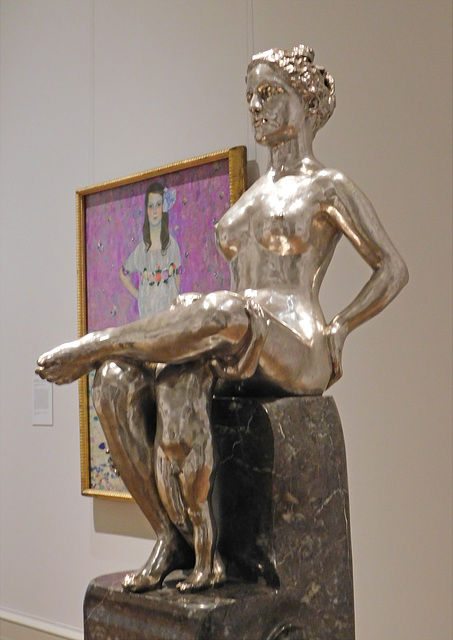 Galatea by Max Klinger in the Metropolitan Museum of Art, January 2022