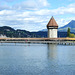 Rathaussteg vor der Kapellbrücke