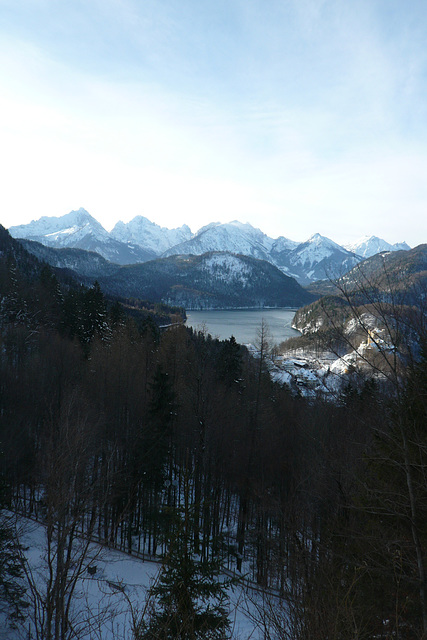 View Towards The Alpsee