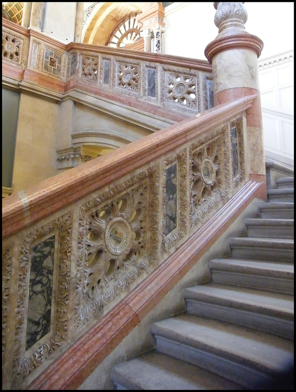 marble staircase