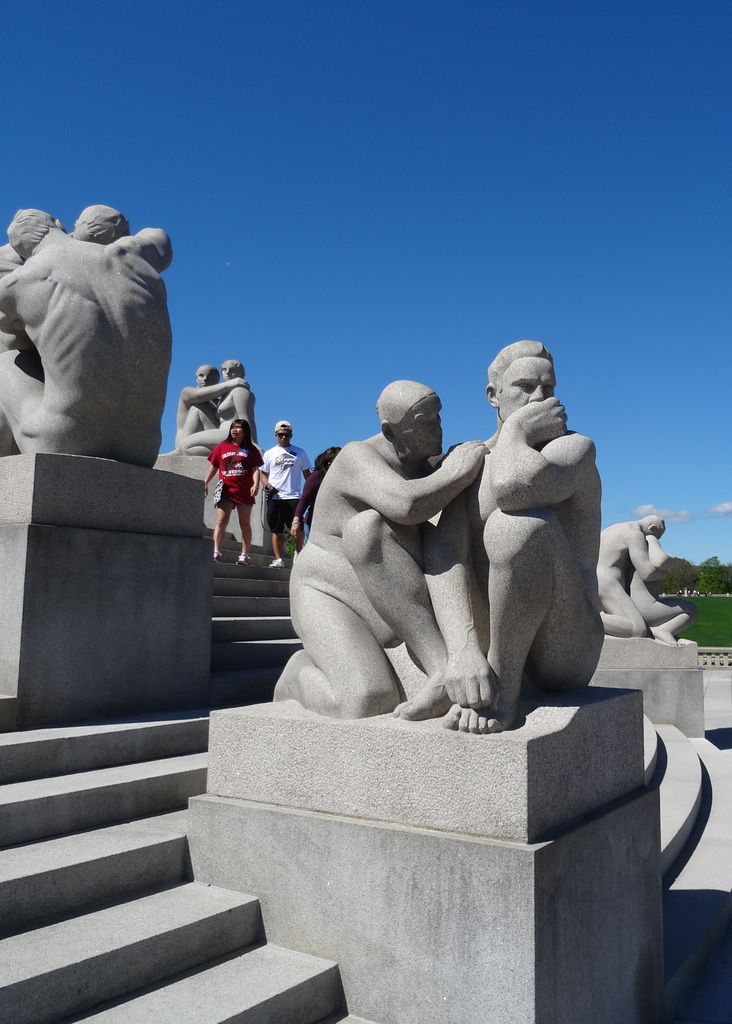 Gustav Vigeland sculpture park, Oslo.