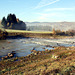 Fluss Avisio in Südtirol