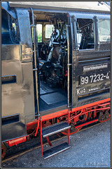 Arbeitsplatz eines Lokführers