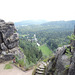 Nonnenfelsen - Blick auf Johnsdorf