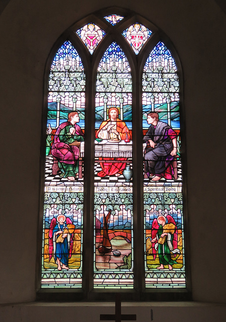 snape church, suffolk (6) c20 glass by mary lowndes 1920