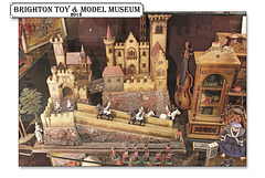 Fort with other Edwardian toys - Brighton Toy & Model Museum - 31.3.2015