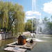 Миргород, Фонтаны в зоне отдыха / Mirgorod, Fountains in the Park