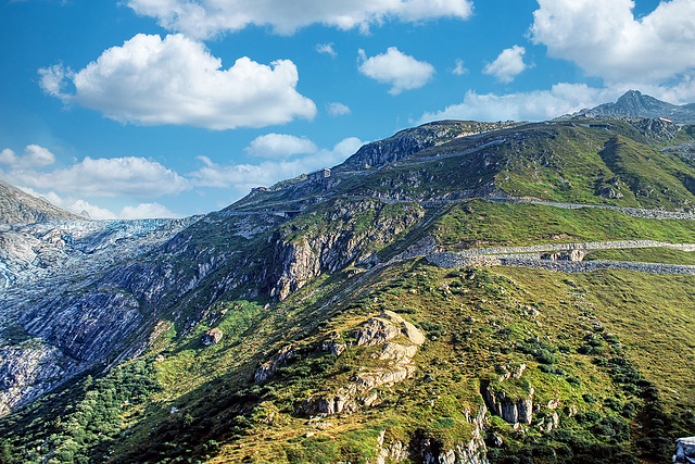 Furkapass - west ramp