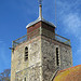 c18 cupola on the c12 tower, woodnesborough church, kent (2)