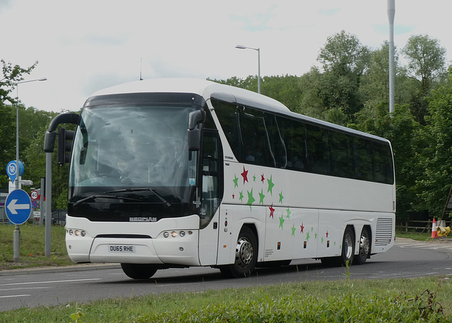 First Direct Cars OU65 RHE at Fiveways, Barton Mills - 28 May 2022 (P1120004)