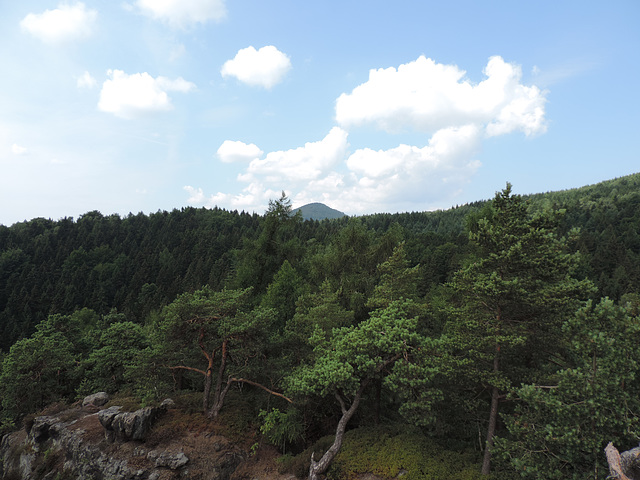 Blick vom Nonnenfelsen