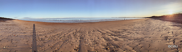 Findhorn Beach at dawn