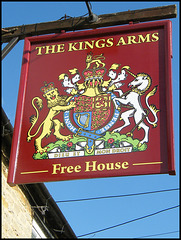 Kings Arms sign at Kidlington