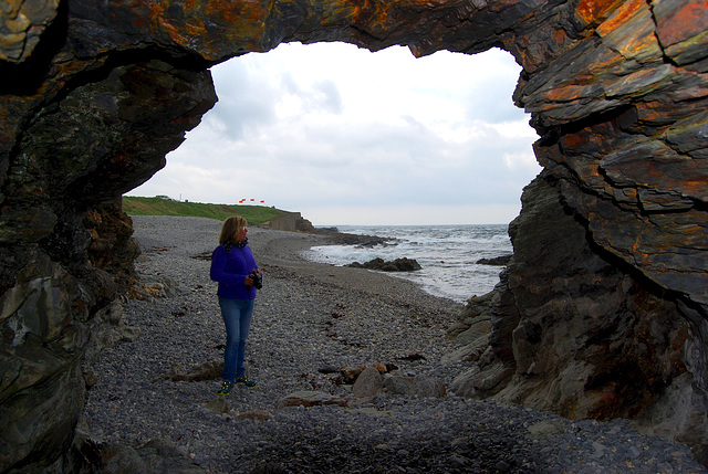 Walls of the cave