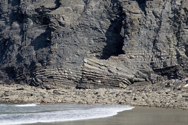 Crackington Haven recumbent folds