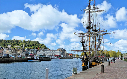 Honfleur (14) 1 octobre 2018.