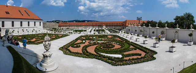 Barockgarten der Burg