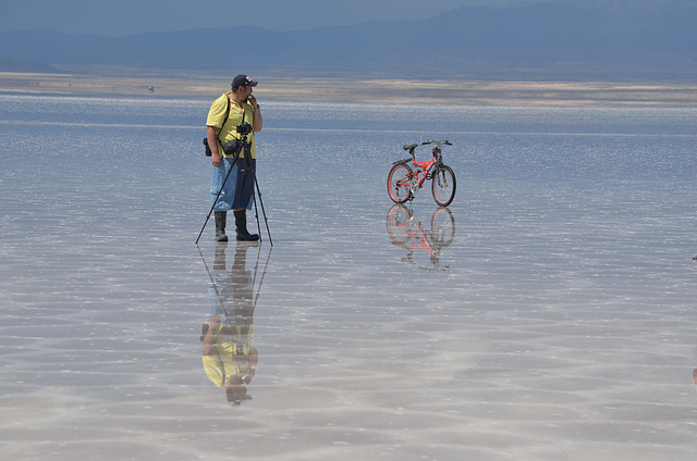 Bolivia, Salar de Uyuni, What else could You Create with this Bicycle