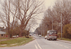 Morley’s Grey JGV 335V on Field Road, Mildenhall – 26 Apr 1985 (14-24)
