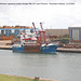 Brixham registered scallop dredger BM-181 Lass O’Doune - Shoreham Harbour - 5 10 2023