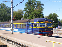 Tallin, local train