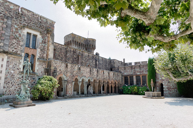 MANDELIEU LA NAPOULE: Visite du Château Henry et Marie CLEWS.27