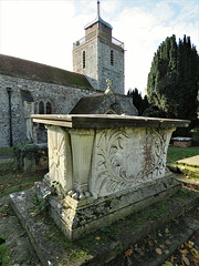 tomb of sarah harris +1844, woodnesborough church, kent (9)