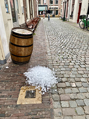 Local hail storm