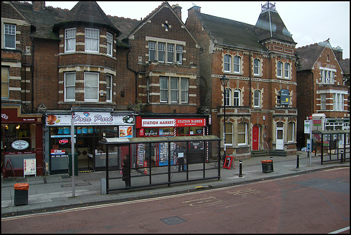 Park End Street bus shelter