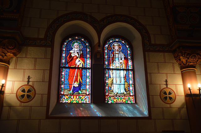 Bogenfenster der Chapelle Saint-Léon IX