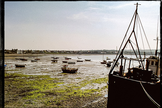 Hafen von Skerries bei Ebbe