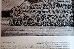 Group photo of the 303 Queen Victoria's Own Madras Indian Field Park Company, Batu Caves, Kuala Kumpur, January 1946