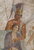 Detail of the Fresco with Venus and Mars from the House of Punished Love in Pompeii, ISAW May 2022