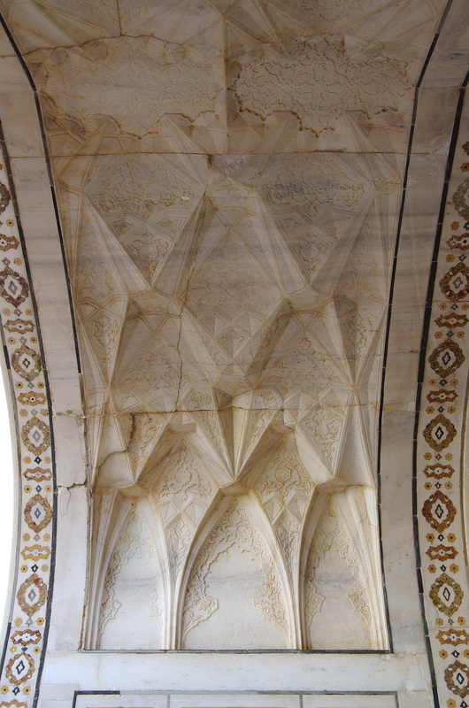 Carved doorway arch