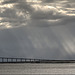 Stormy skies over Pont de Normandie