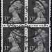 UK 2002 37p (block)