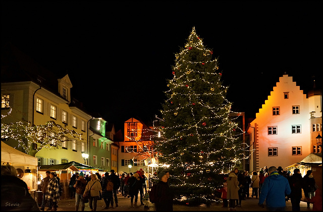 Auf dem Weihnachtsmarkt in Radolfzell