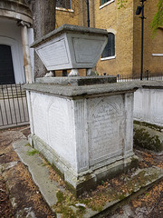 st john's church, hackney, london, c19 tomb of rivaz family, 1808 and 1855