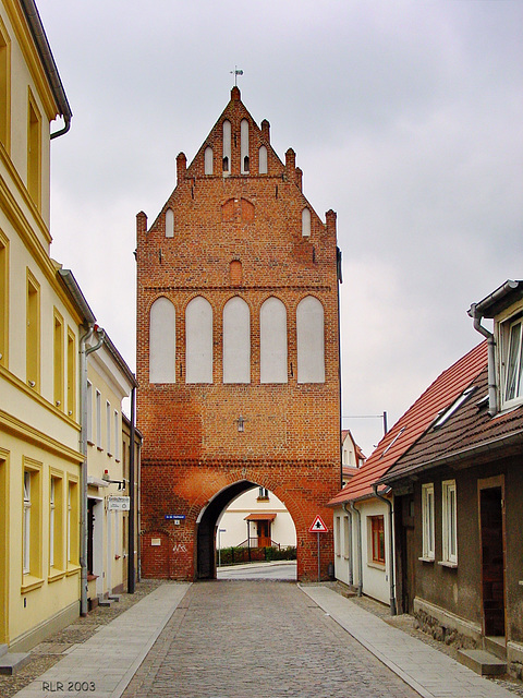 Grimmen, Stralsunder Tor (Stadtseite)