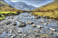 Gatesgarth Beck, Honister Pass