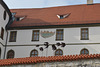 Füssen, Sundial on the Wall of Franziskanerkloster