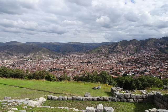 View From Saqsaywaman