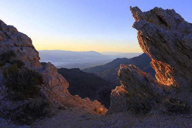 Sunrise at Aguereberry Point