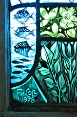 late c20 glass by f.w. cole, woodnesborough church, kent (14)